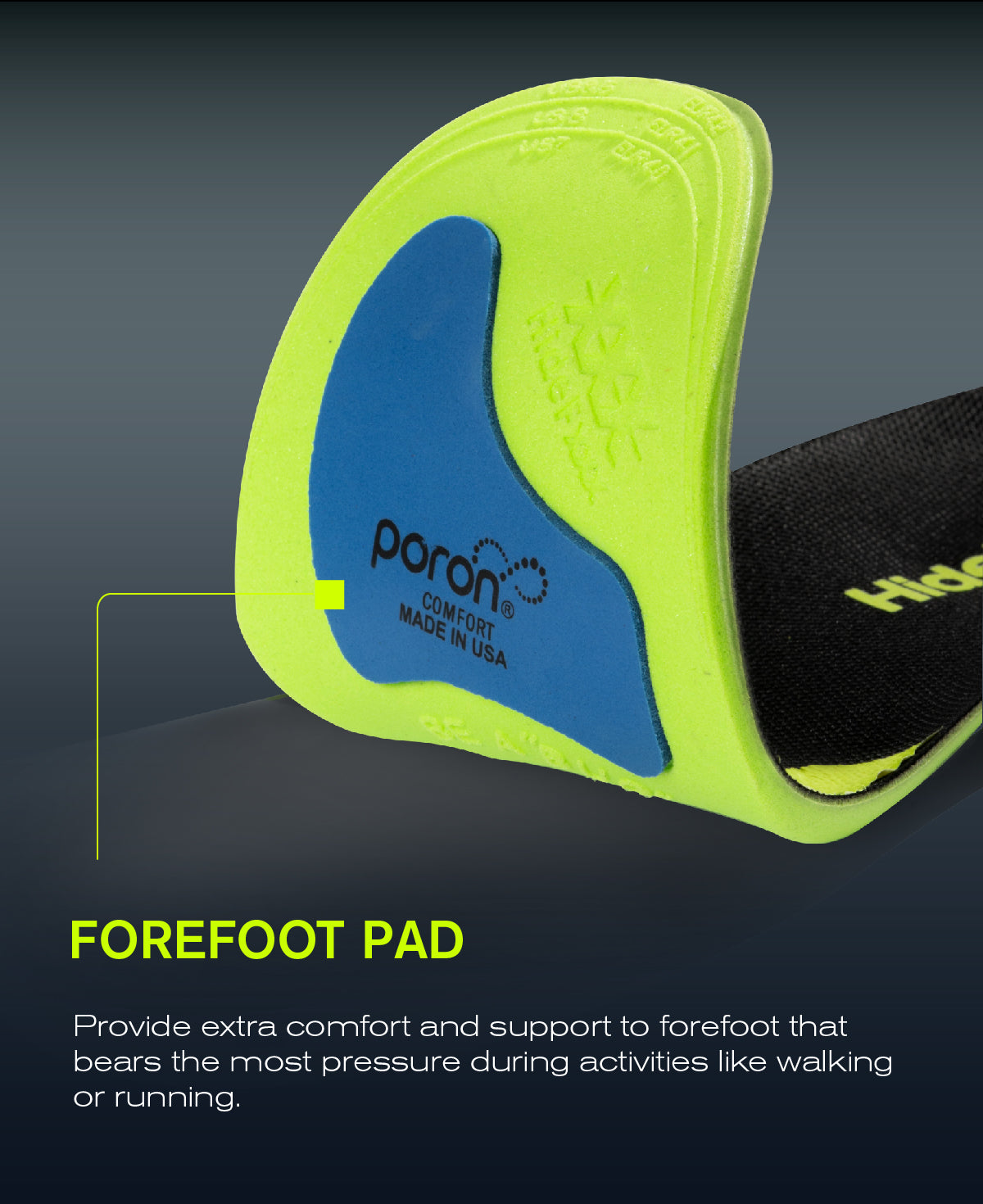 X-<br>Poron Carbon<br>Fiber Insoles