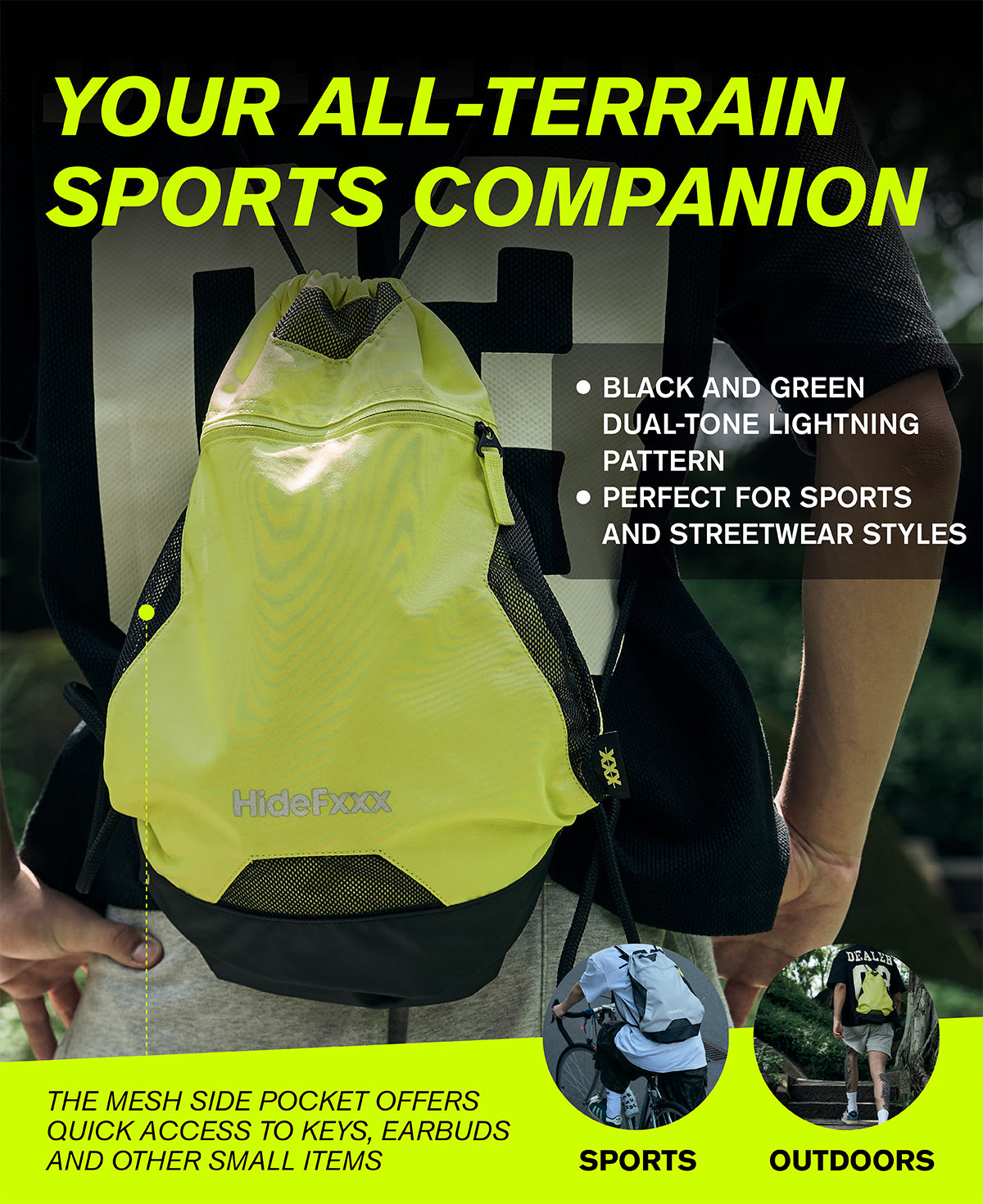 X-Sports Drawstring Backpack