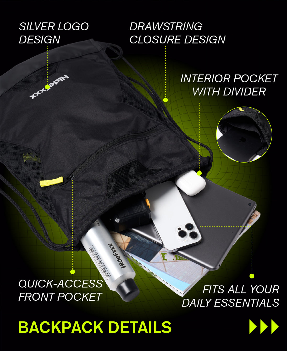 X-Sports Drawstring Backpack
