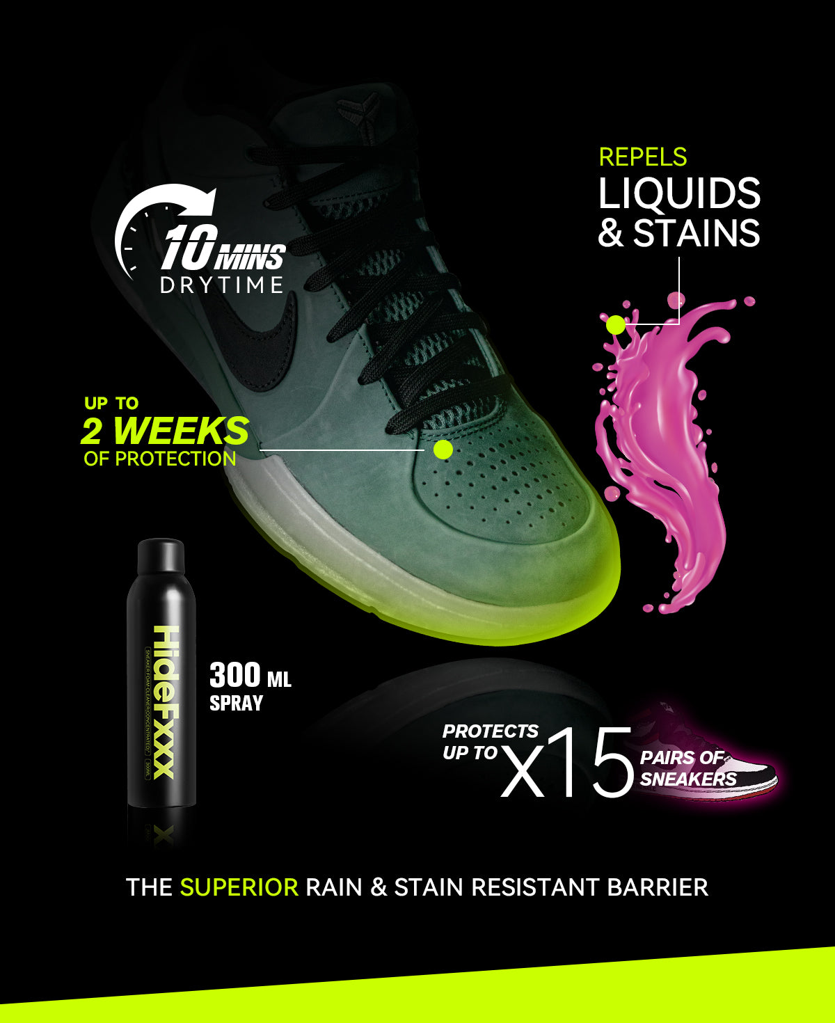 X-<br>Sneaker Nano<br> Waterproof Spray