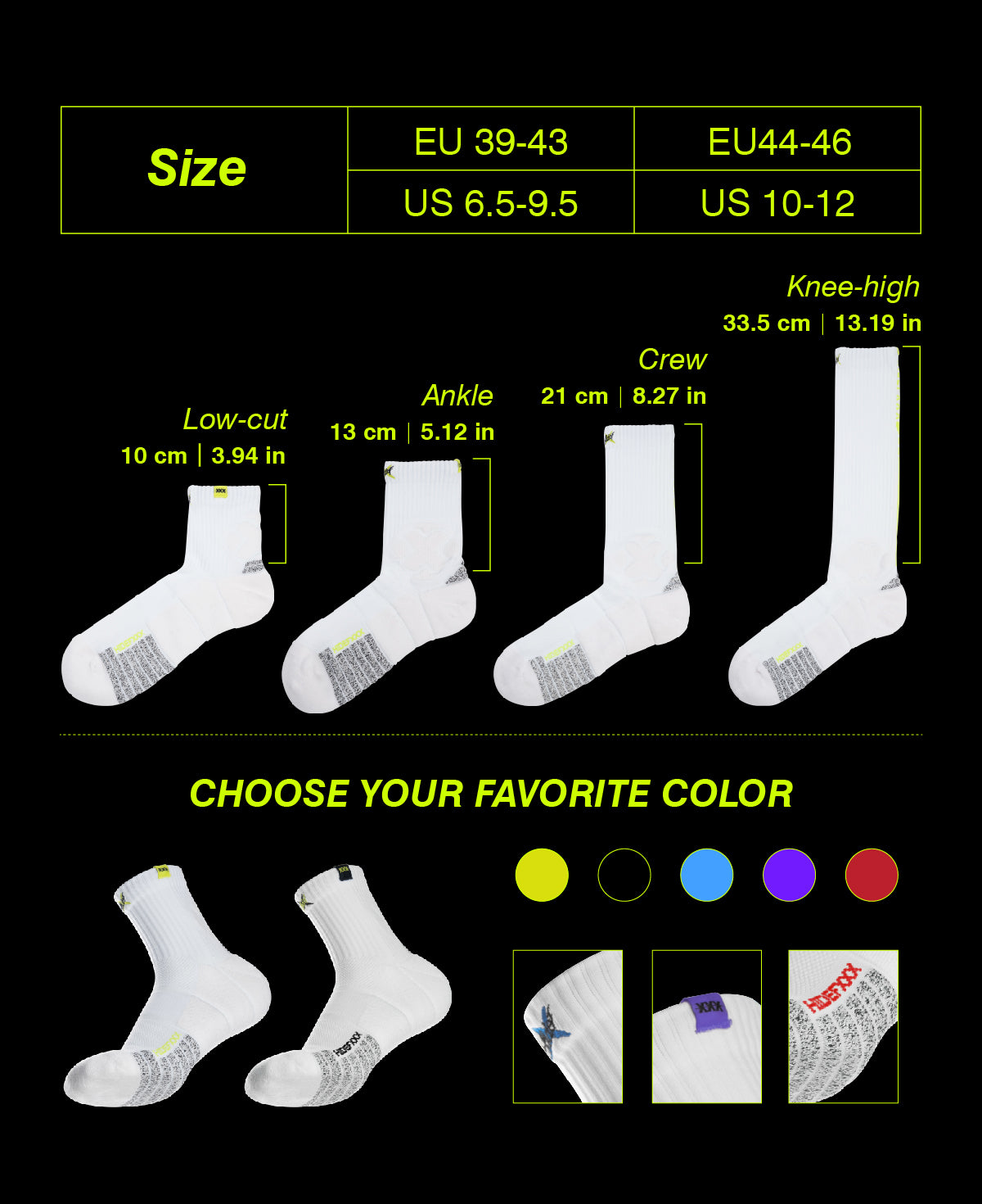 X-<br>Player Edition ProX+<br>Basketball Socks (Low-cut)