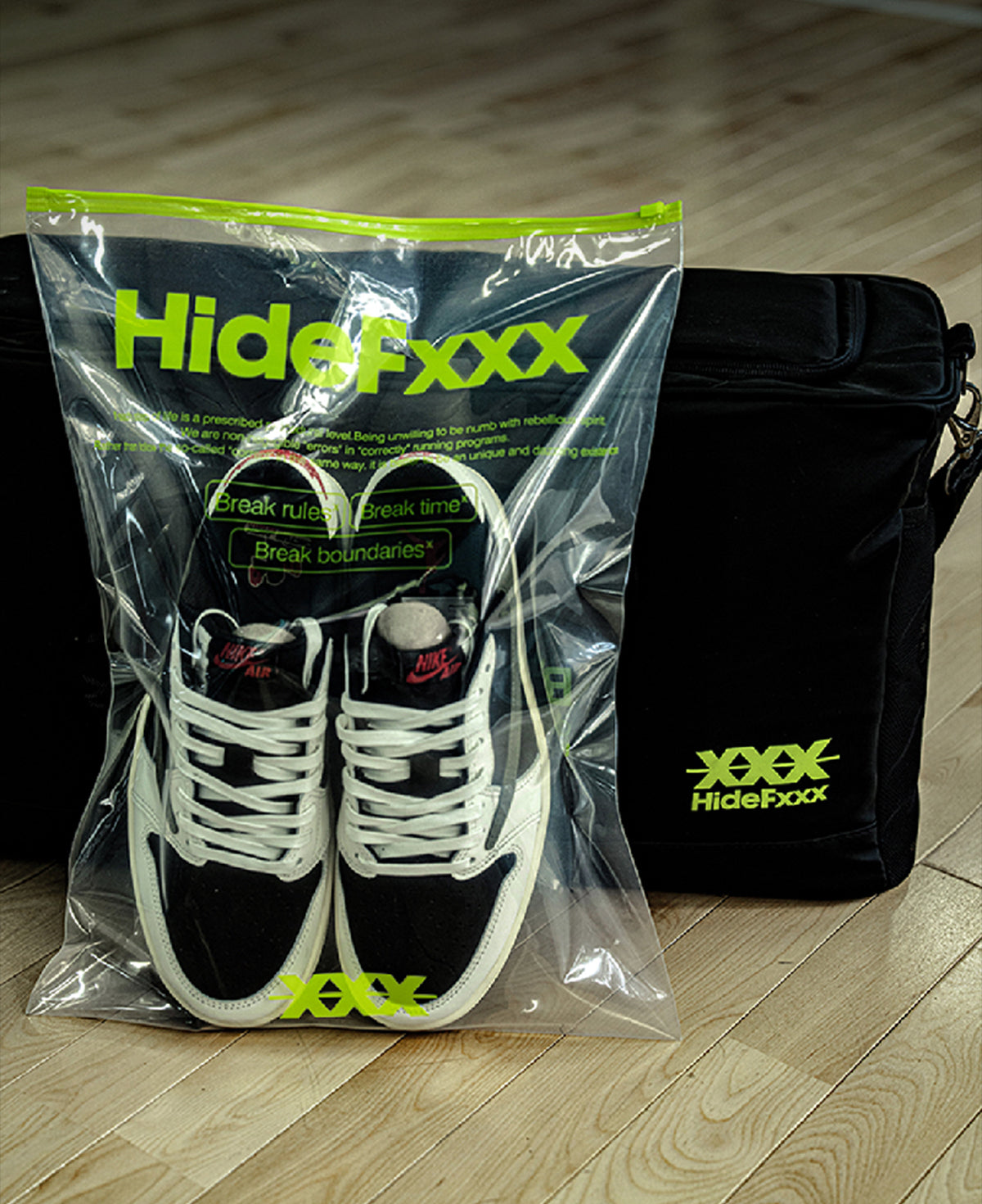 X-<br>Sneaker Zippered<br>Storage Bag