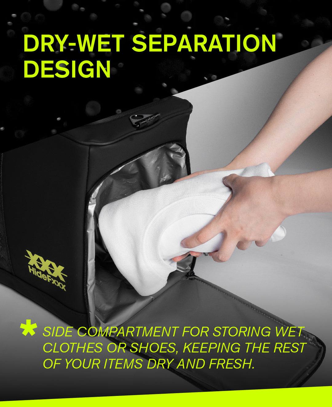 HideFxxx Sneaker Travel Bag