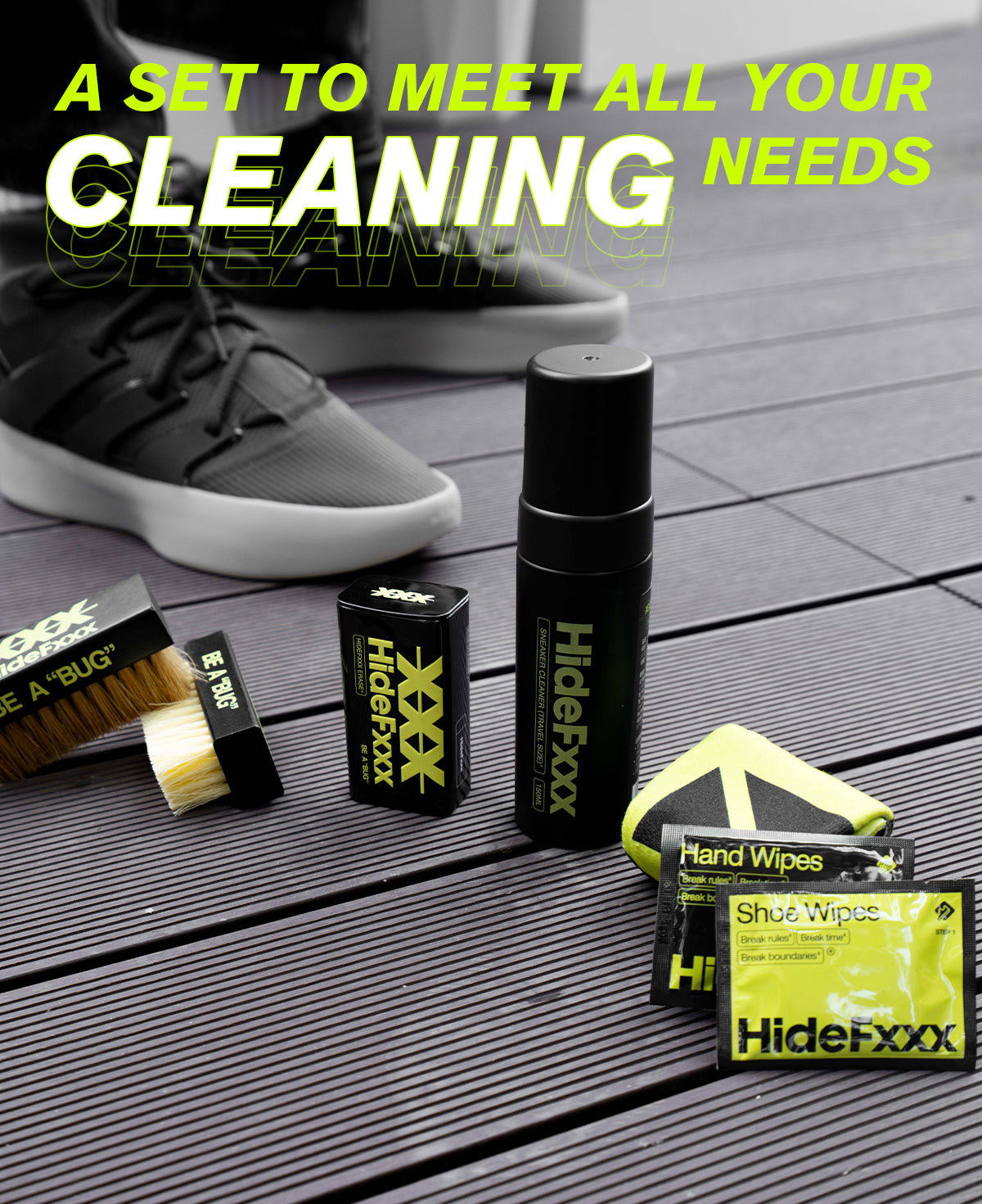 X-<br>Cleaning Kit<br>6 Pieces Set