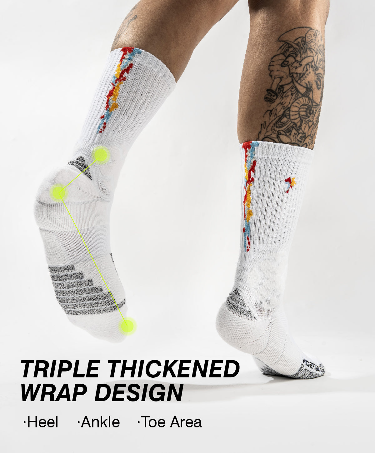 X-<br>Player Edition ProX+<br>Basketball Socks<br>Venice Beach Limited Edition