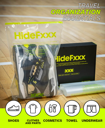 X-<br>Sneaker Zippered<br>Storage Bag