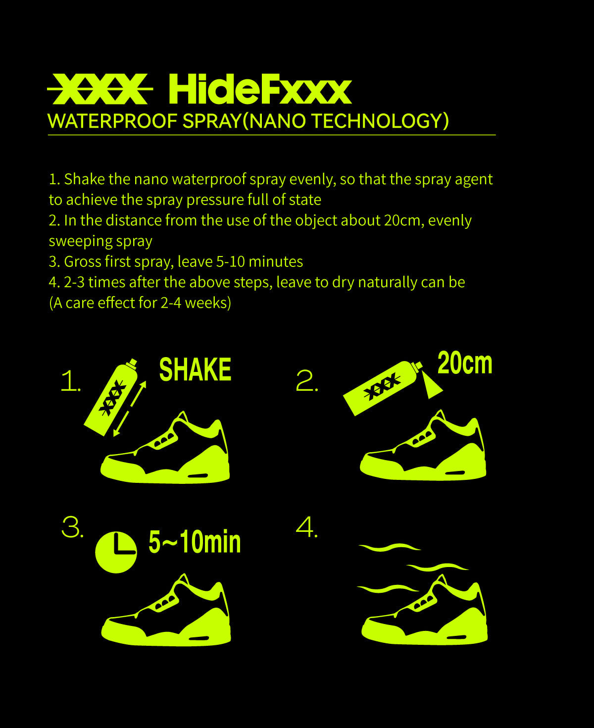 X-<br>Sneaker Nano<br> Waterproof Spray<br>Bundle 3 packs