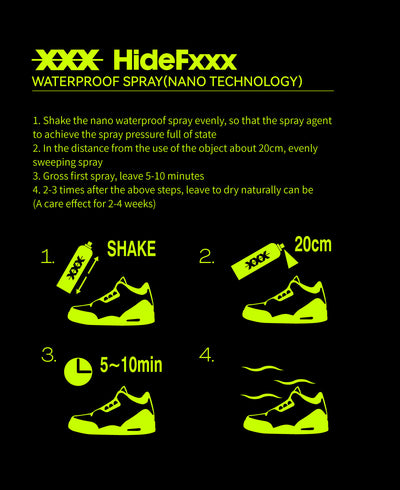 X-<br>Sneaker Nano<br> Waterproof Spray<br>Bundle 3 packs